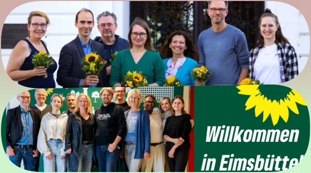 Altona ve Eimsbüttel’de Yeni Yeşil İlçe Yönetimi ve Koalisyon  Neue grüne Bezirksamtsleitung in Altona und grün-rote Koalition in Eimsbüttel