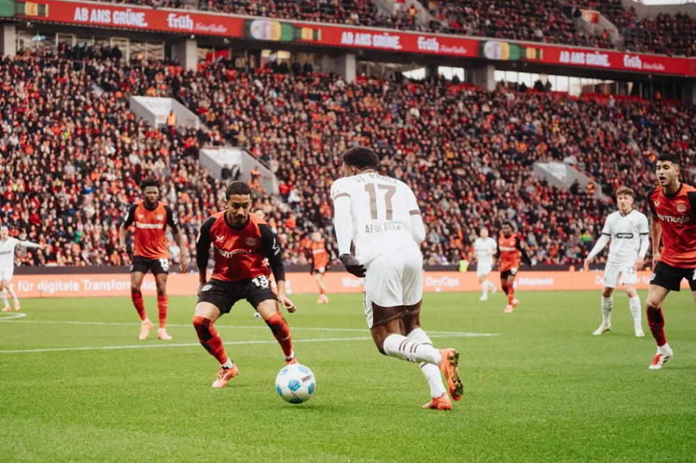 St. Pauli’nin Çabası Yetmedi: Leverkusen’e 2-1 Mağlubiyet