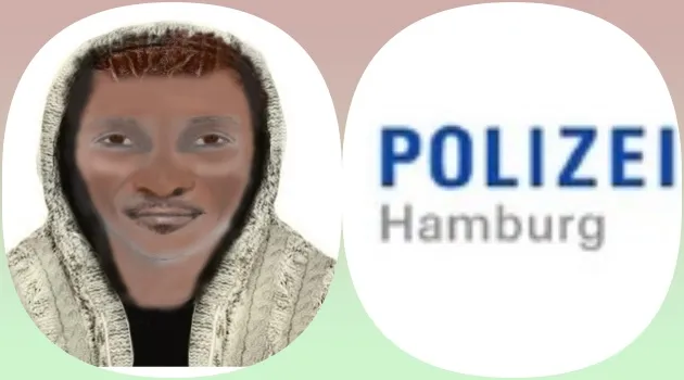 Öffentlichkeitsfahndung mit Phantombild nach versuchtem Sexualdelikt in Hamburg-Wilstorf