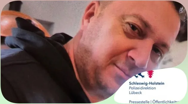 Lübeck’te 39 Yaşındaki Krzysztof K. Kayıp: Polis Halktan Yardım İstiyor