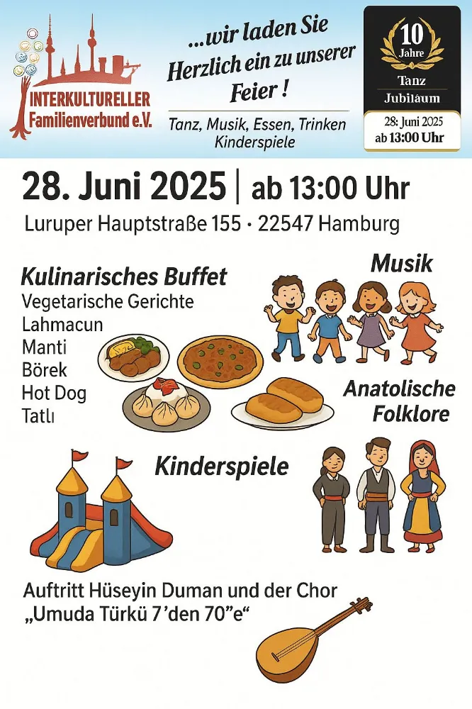  Interkultureller Familienverbund e.V. 10. Yılını Kutluyor