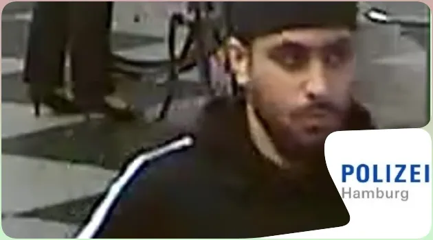 Hamburg-Wandsbek’te Bıçaklı Soygun Girişimi: Polis Güvenlik Kamerası Görüntülerini Yayımladı
